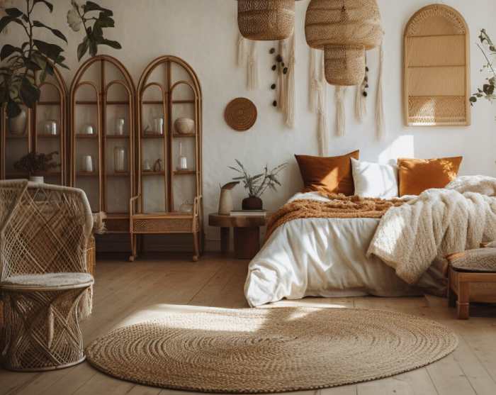 What is boho style decor