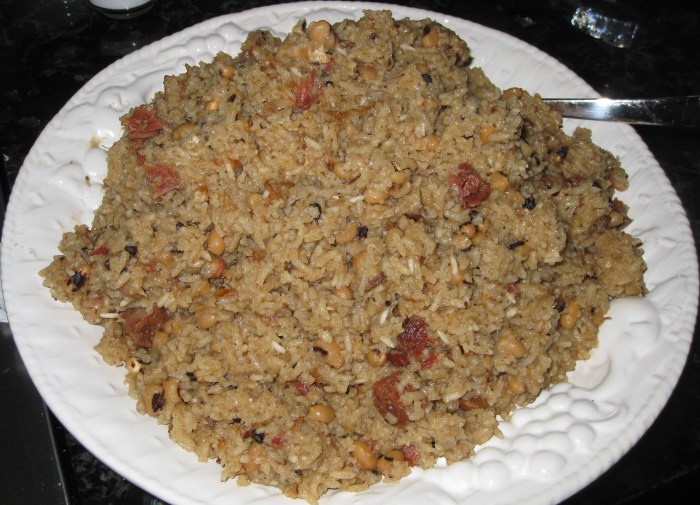 Rice peas cook eyed cookup guyanese pot alica