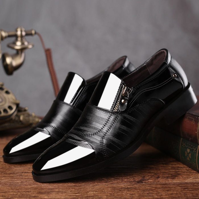 Mens leather shoes dress