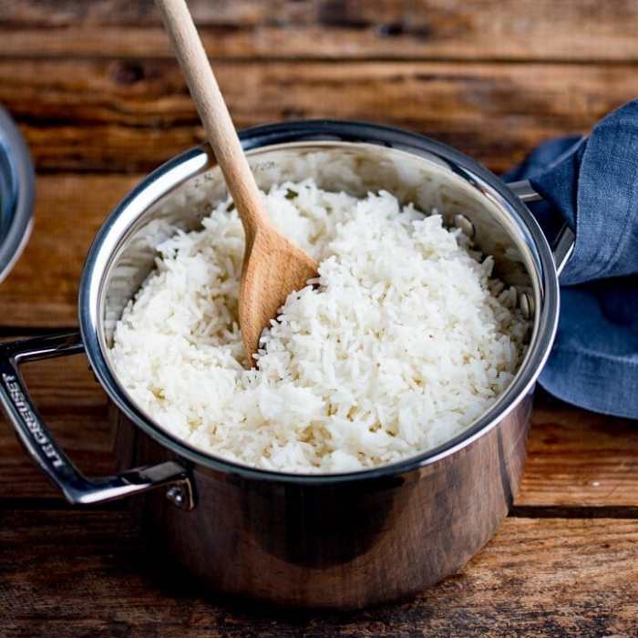 How to cook boiled rice indian style