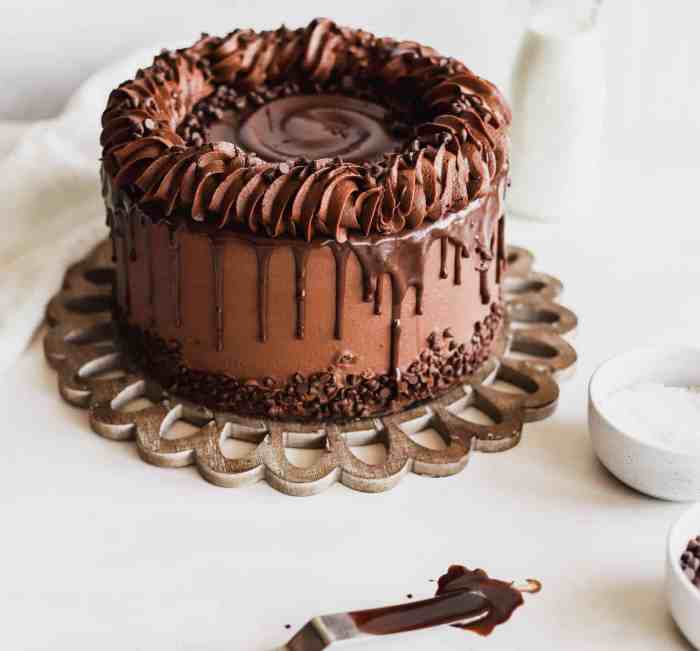 How to make chocolate cake decoration at home