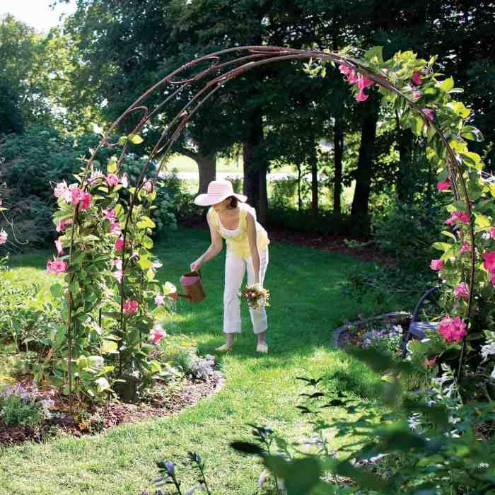 How to make flower arch decoration at home