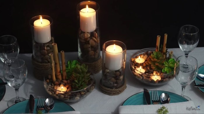 How to decorate room for candle light dinner