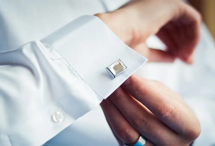 Men's dress shirts with cufflinks